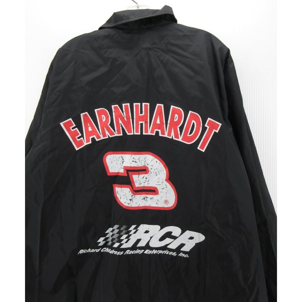 VINTAGE Dale Earnhardt Jacket Large NASCAR Racing Competitors View * - Picture 8 of 10